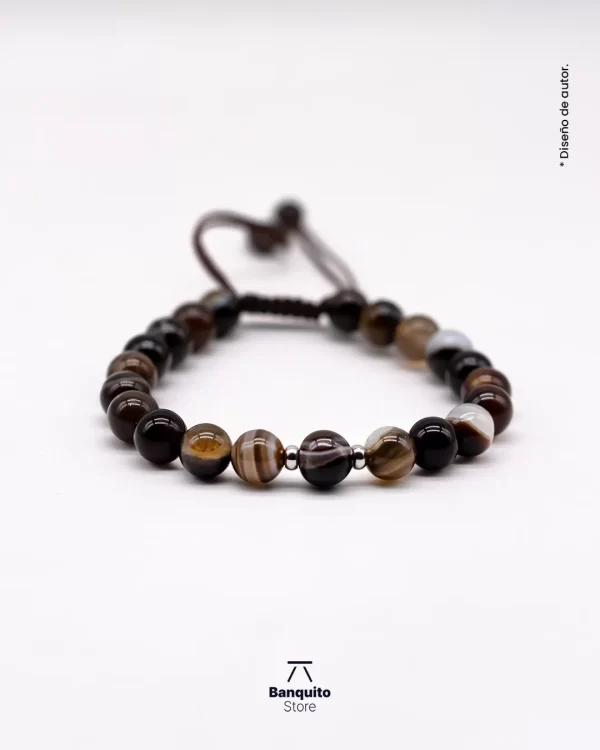 Pulsera Ágata Botswana Simple 8MM
