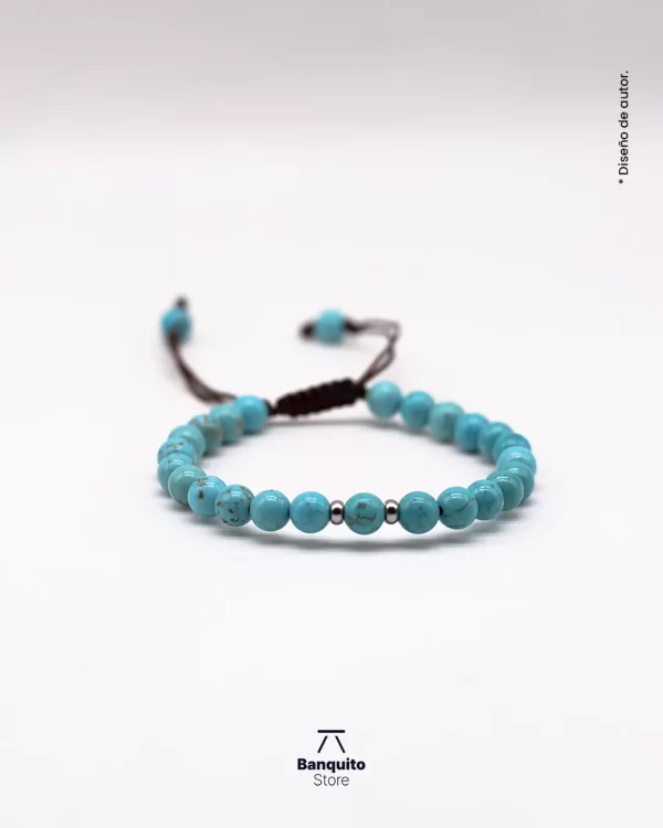 Pulsera de Turquesa Natural