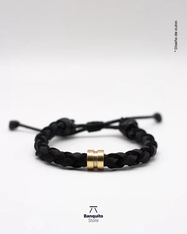 Pulsera de Cuero Natural - Imagen 2