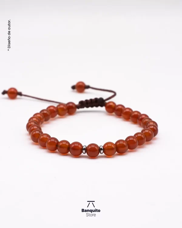 Pulsera Ágata Cornalina