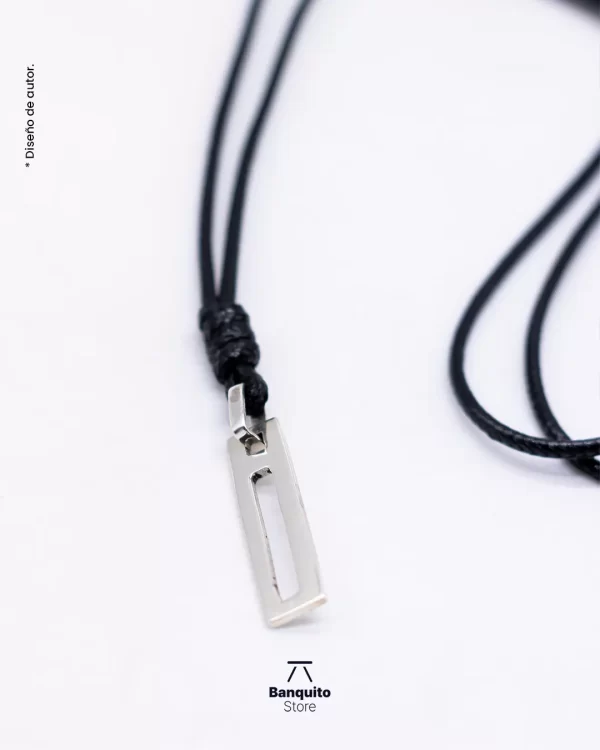 Collar de plata 950 – Diseño minimalista - Imagen 3
