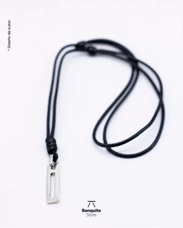 Collar de plata 950 – Diseño minimalista - Imagen 4