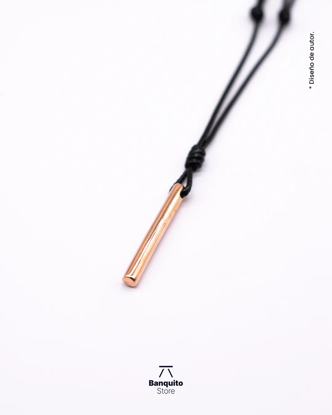 Colgante de Cobre Artesanal para Hombre | Diseño Minimalista